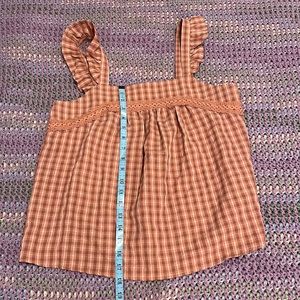 EUC Plaid top!